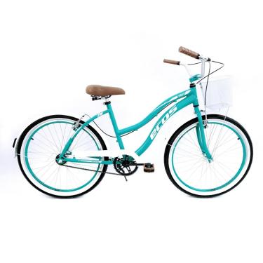 Imagem de Bicicleta 26 Beach Caiçara Praiana Retro 100% Aluminio Inox-Unissex