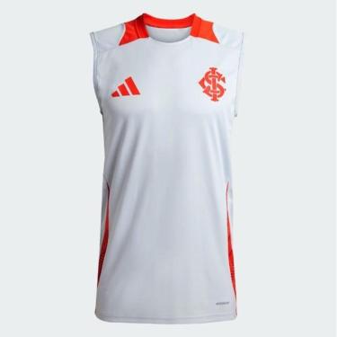 Imagem de Camisa Treino Sem Mangas Internacional Tiro 24 - JI8402 Cor:;Tamanho:EGG;Gênero:Masculino-Masculino