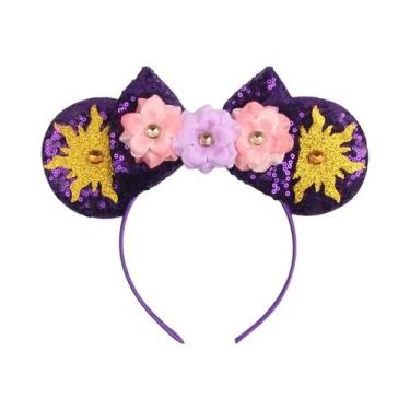 Imagem de Tiara De Orelhas De Girassol Camaleão Rapunzel Para Mulheres E Meninas