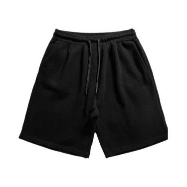 Imagem de Bermuda Masculina Solta E Respirável De Algodão Com Estampa De Luffy E