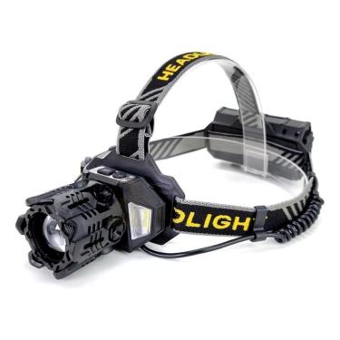 Imagem de Lanterna De Cabeça Led V3 Ceramic Usb Jws 3.000 Lumens A Mais Forte-Unissex