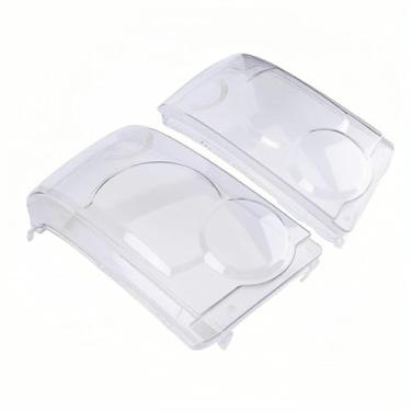 Imagem de Tampa da lente do farol compatível com Land/Rover/Range/Rover/Vogue l322 2006 2007 2008 2009 abajur farol capa lâmpada sombra lente escudo(Pair)