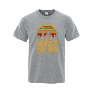 Imagem de Camiseta Unissex De Algodão Para O Verão, Estilo Hip Hop, Estampa Dive