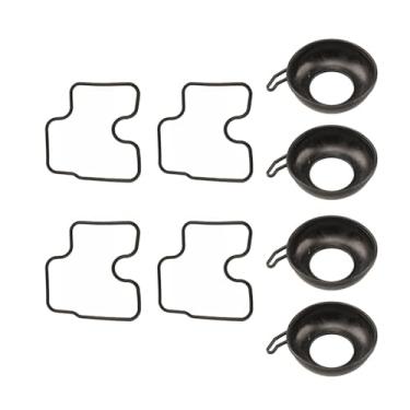 Imagem de Para CB400 CBR250 MC22 CBR400RR NC29 NC31 CB400SF CB 400 CBR 250 Kit de reparo de carburador de motocicleta peças de vedação de diafragma a vácuo (4 conjuntos)