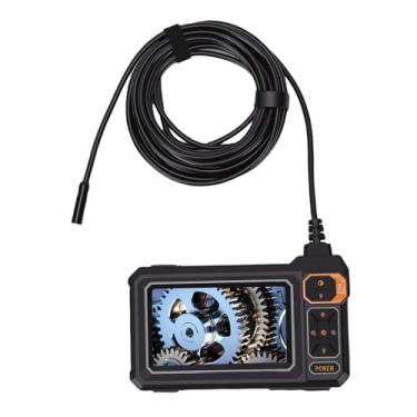 Imagem de Luocute Câmera Boroscópio, Endoscópio Industrial 1080P 2MP Com Tela de 4,3 Polegadas e 8 Luzes LED, Ferramentas de Detecção de Falhas Impermeabilização IP67 para Reparo de Automóveis