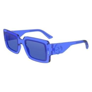 Imagem de Óculos de Sol Longchamp LO743S 400 - Azul 53-Feminino