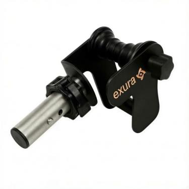 Imagem de Exura Solo Tib Bar Tibialis Trainer ajustável para treinos de pernas, joelhos sobre os dedos do pé Tibia Dorsi Equipamento para fortalecer panturrilhas, canelas e tornozelos serve para placas de peso