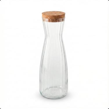 Imagem de Garrafa em Vidro Borossilicato com Tampa Rolha Classic 1,6L