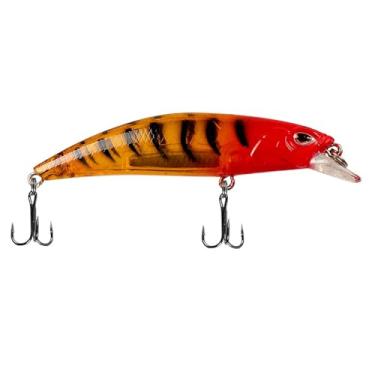 Imagem de Isca Artificial Minnow Afundante 6,5cm 6,5g – Isca Dura para Pesca em Água Doce e Salgada(6.5cm/6.5g,H)