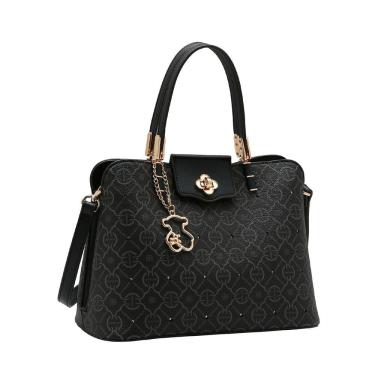 Imagem de Bolsa Feminina Chenson Classic Cristal - Alça de Mão - Preto 3485358