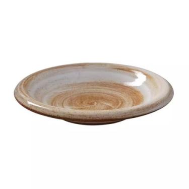 Imagem de Pratos de jantar de cerâmica, aperitivo de salada de sobremesa, pratos de almoço pequenos, pratos redondos de porcelana para bifes de cozinha, macarrão, pizza, casa, festa, restaurante, micro-ondas e