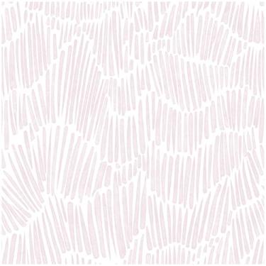 Imagem de Theper Papel de parede listrado rosa Peel and Stick Wallpaper Boho 17,3" × 78,20.3 cm Papel de parede autoadesivo removível moderno simples para armários de quarto impermeável papel de contato branco