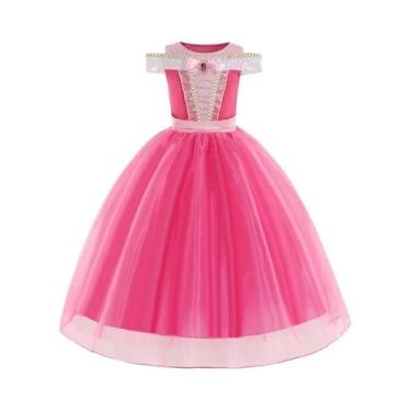 Imagem de Vestido De Princesa Aurora Da Bela Adormecida Para Meninas, Fantasia D