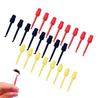 Imagem de Leewoth 24 peças de alicate para amarrar moscas, gancho de mosca, alicate de pesca ou ganchos para exibição