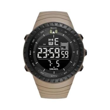 Imagem de Relógio Esportivo Digital Masculino À Prova D'água SMAEL Com Mostrador
