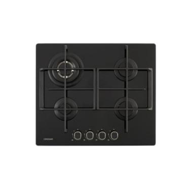 Imagem de COOKTOP CRISSAIR A GÁS ALL BLACK COM 4 QUEIMADORES 60CM BIVOLT NCT 24 G6