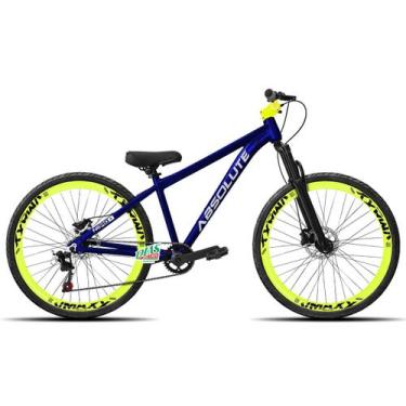 Imagem de Bicicleta Aro 26 Absolute Nero 5 1x8 Freio Hidráulico Pneus Flame K7 B