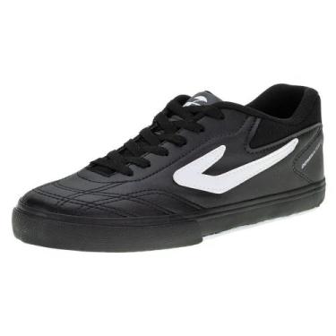 Imagem de Chuteira masculina dominator iii topper - 4132751, Preto e Branco, 40