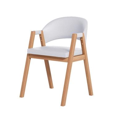 Imagem de Cadeira De Jantar Antonella Linho Estilo Poltrona - 7 Decor Prata