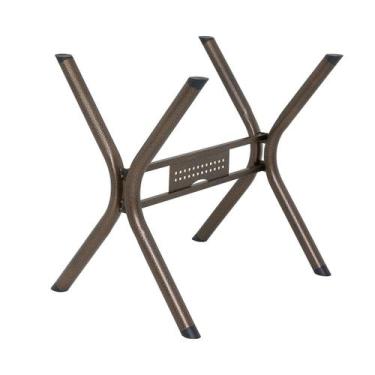 Imagem de Pé De Mesa Para Mesa Sala De Jantar Cozinha Base 1,20 Aço Reforçada P/