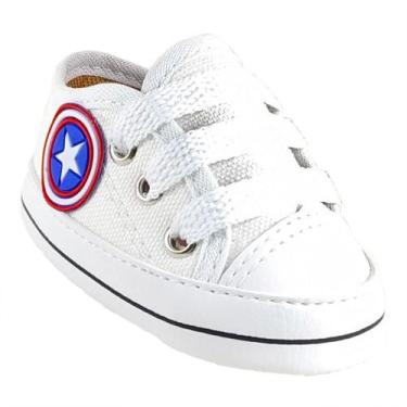 Imagem de Sapatinho Tênis Star De Bebe Saída De Maternidade Menino Personalizado