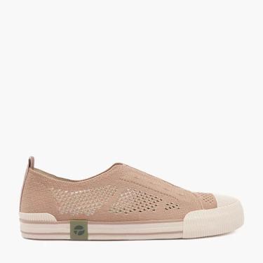 Imagem de Tênis Arezzo Slip On Rosa Knit Elástico Alme Sustentável-Feminino