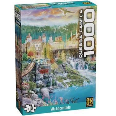 Imagem de QUEBRA-CABEÇA 1000 Peças Vila Encantada GROW