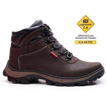 Imagem de Bota Masculina Para Segurança Gogowear Com Certificado De Aprovação C.