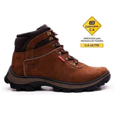 Imagem de Bota Masculina Para Segurança Gogowear Com Certificado De Aprovação C.