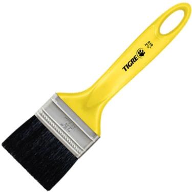 Imagem de Trincha Média Para Pintura 519 com Filamento Sintético Preto 2.1-2 60519010 Pinceis Tigre Trinch