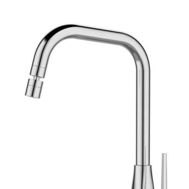 Imagem de Torneira para Cozinha Mesa Bica Móvel Gourmet Aço Escovado - Dax - DAX