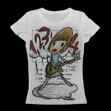 Imagem de Camiseta Cropped Feminina Y2K Coreana Gótica Harajuku Com Estampa Gráf