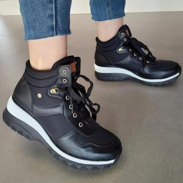 Imagem de Tênis Bota Paine - Firezzi, Preto, 37