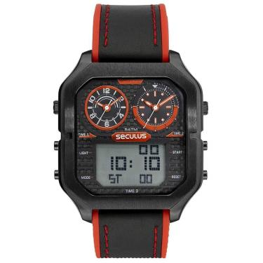 Imagem de Relógio Seculus Masculino Anadigi 77304GPSVPU3