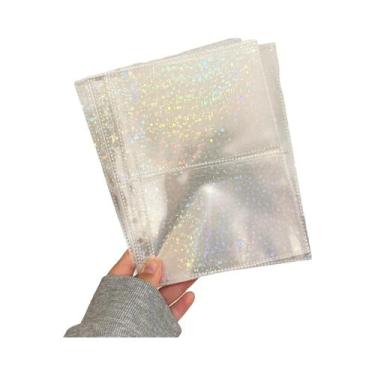 Imagem de Álbum De Cartões Pequeno Para Meninas, Fichário De Cartões De Fotos Co