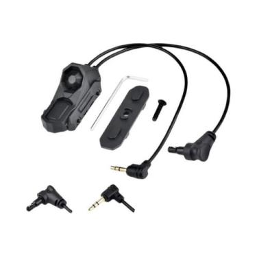 Imagem de Interruptor De Pressão De Dupla Função Com Lanterna Remota E Laser PEQ