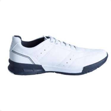 Imagem de Sapatênis Masculino Em Microfibra Pegada Branco - PGD, Branco, 39