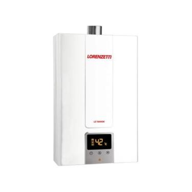 Imagem de Aquecedor Lorenzetti A Gás Lz 1600de Digital - Glp (botijão, Branco, B