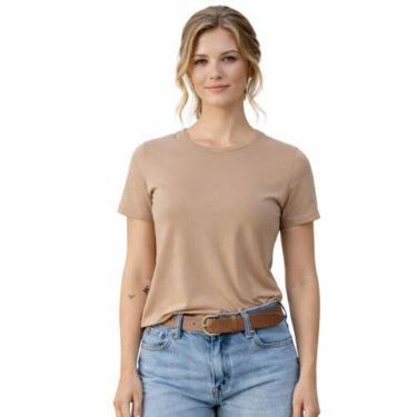 Imagem de Blusa Gola Redonda e Mangas Curtas Feminina - Malwee-Feminino