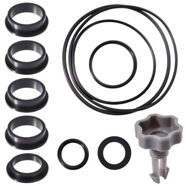 Imagem de Conjunto de reparo de peças de bomba de filtro de areia para piscina, vedação de bomba, peças de filtro de areia, bomba de areia para filtro de areia Bestway, vedação de bomba de piscina, substituição