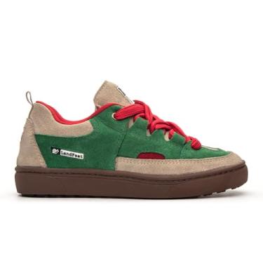Imagem de Tênis Skate Casual Cano Baixo Lifestyle Vortex (Verde/Vermelho, BR, Adulto, Numérico, 38)