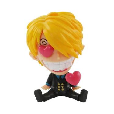 Imagem de Figuras De Ação Em PVC Do Anime One Piece, Zoro, Luffy, Sanji, Ace, Ro