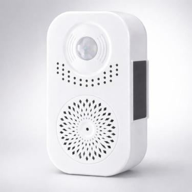 Imagem de Campainha Sensor de Presença com Gravador de Voz USB - Genérica