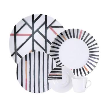 Imagem de Aparelho de Jantar Tramontina Street em Porcelana Decorada 20 Peças, B