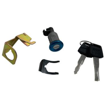 Imagem de Trava Miolo Banco Jet 50 Jet 125 Jet 49 Shineray + Chave Reserva - Zou