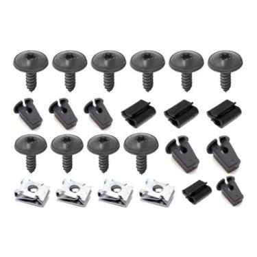 Imagem de Kit 24 Presilha Parabarro Dianteiro Saveiro Gol Voyage G6 G7 - Volkswa