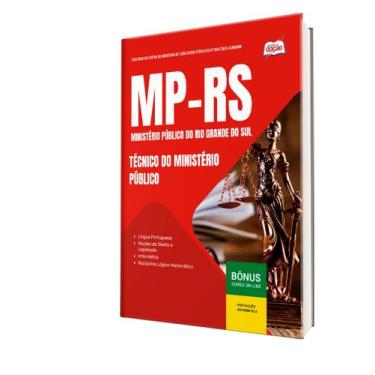 Imagem de Apostila MP-RS - Técnico do Ministério Público - Apostilas Opção