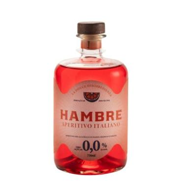 Imagem de Destilado Aperitivo Italiano Zero Álcool 750ml - Hambre