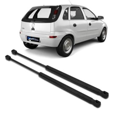 Imagem de Kit Par Pistão Amortecedor Tampa Traseira Porta Malas Corsa Hatch 2002