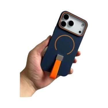 Imagem de Capa Protetora Antichoque Com Anel De Silicone Magsafe Para iPhone 17 